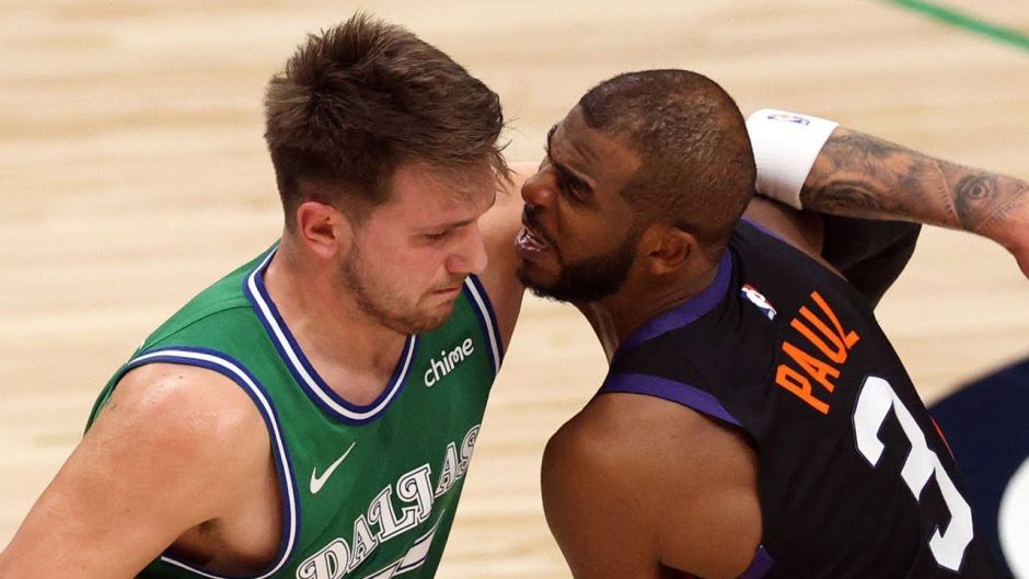 保罗、东契奇对抗