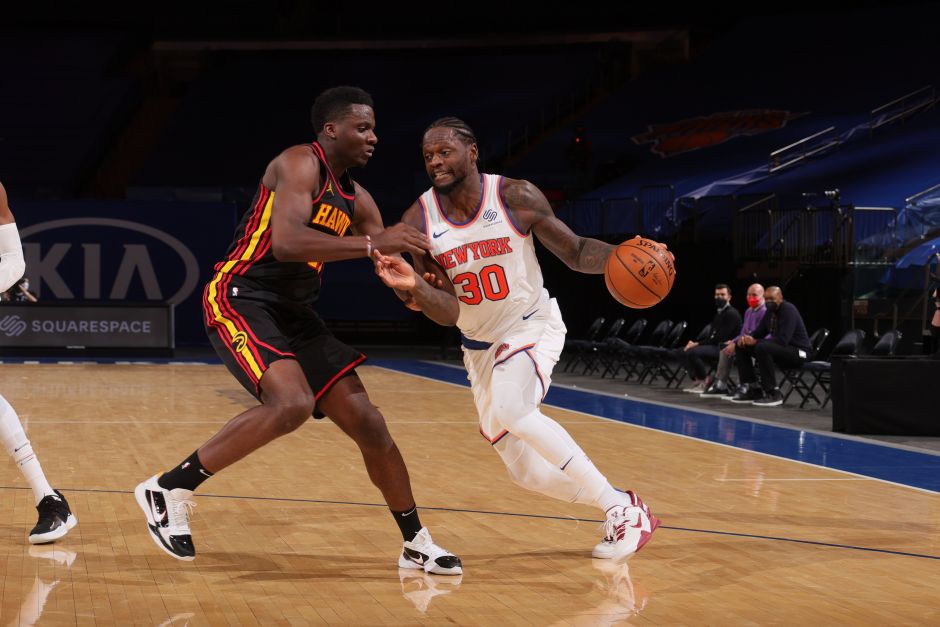 兰德尔持球突破