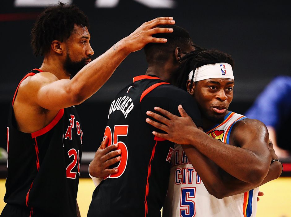 NBA常规赛猛龙112-106击败雷霆