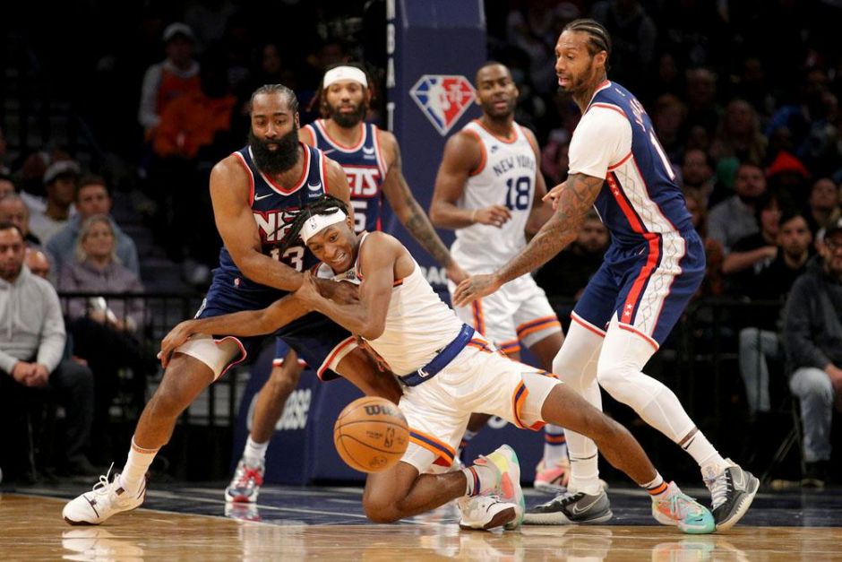 2021-2022赛季NBA常规赛，尼克斯110-112篮网图片合集。