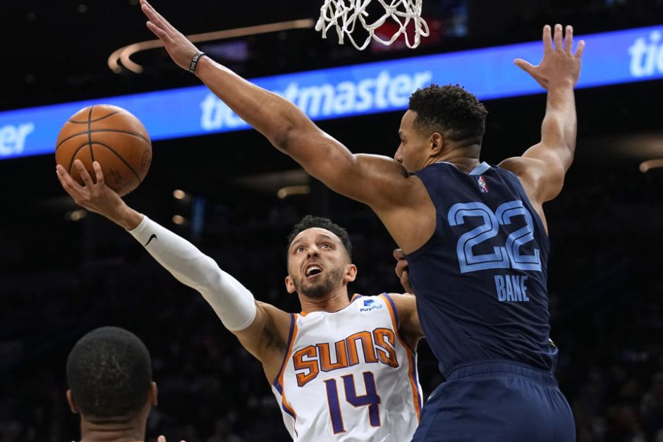 2021-2022赛季NBA常规赛，灰熊114-113太阳图片合集。