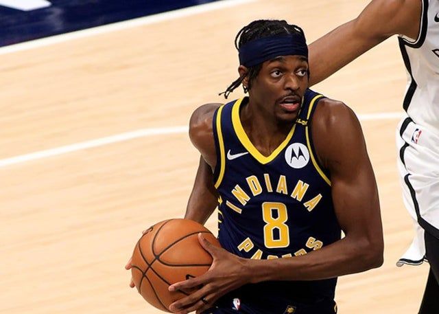 2021-2022赛季NBA常规赛，篮网129-121步行者图片合集。