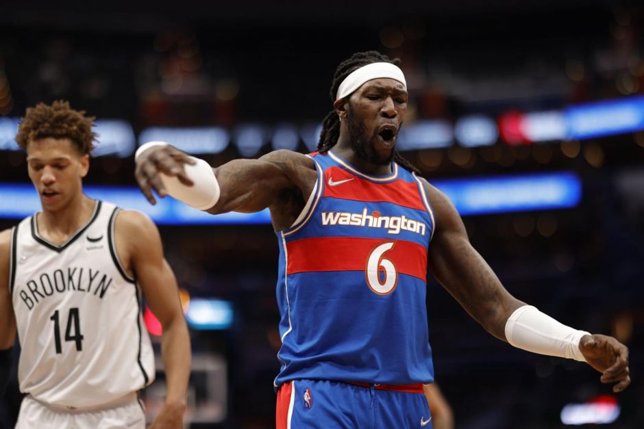 2021-2022赛季NBA常规赛，篮网119-118奇才图片合集。