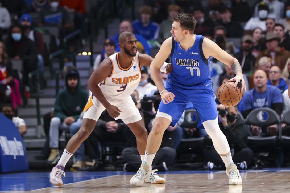 东契奇背打保罗