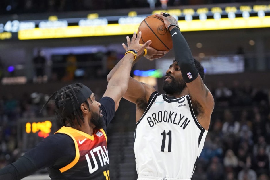 2021-2022赛季NBA常规赛，篮网102-125爵士图片合集。