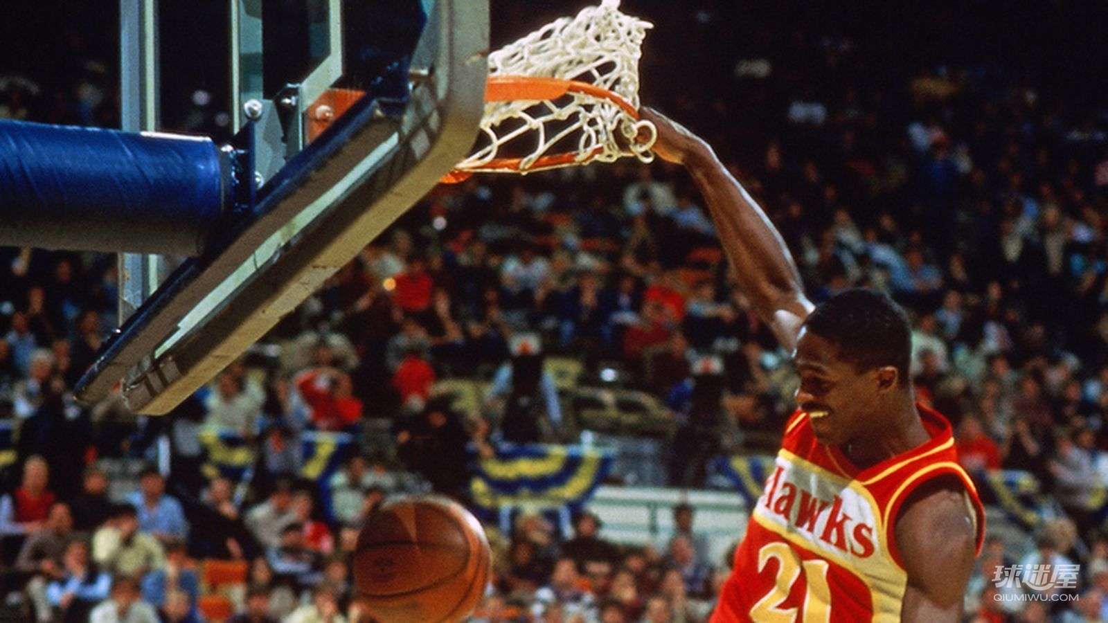 人类电影精华，飞天遁地的扣篮“怪物”威尔金斯高清电脑壁纸