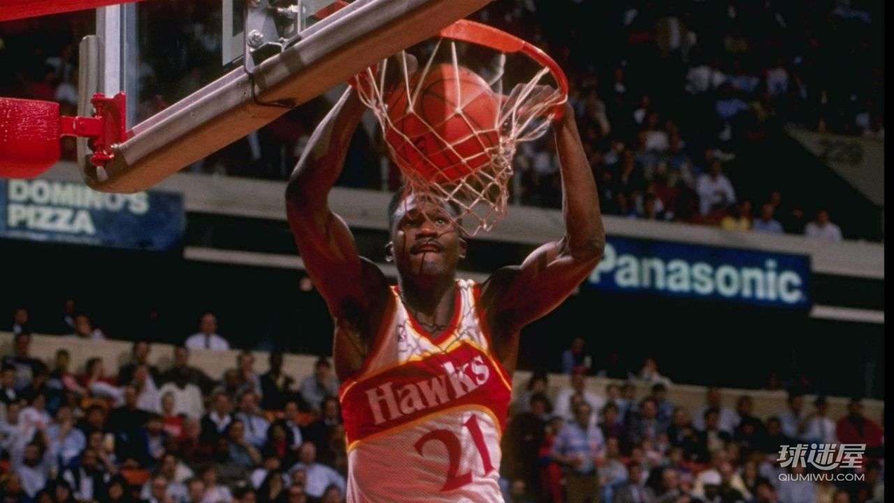 人类电影精华，飞天遁地的扣篮“怪物”威尔金斯高清电脑壁纸