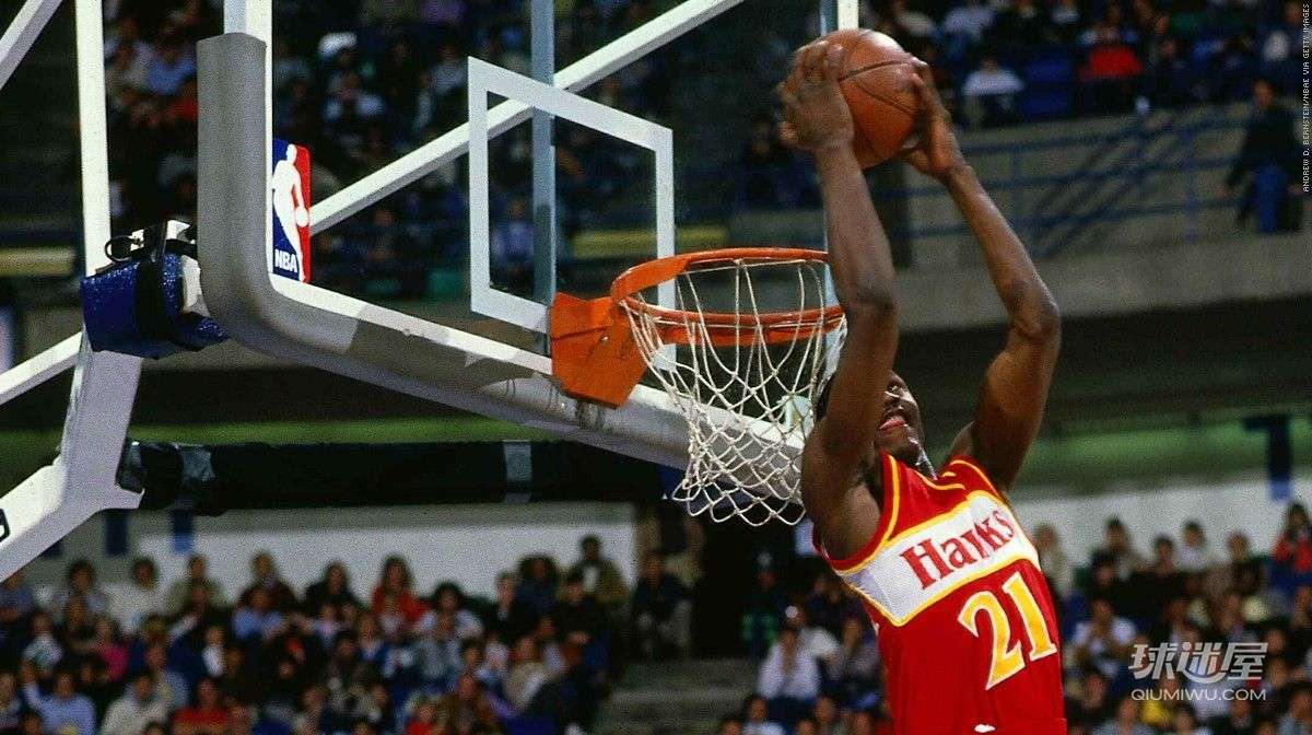 人类电影精华，飞天遁地的扣篮“怪物”威尔金斯高清电脑壁纸