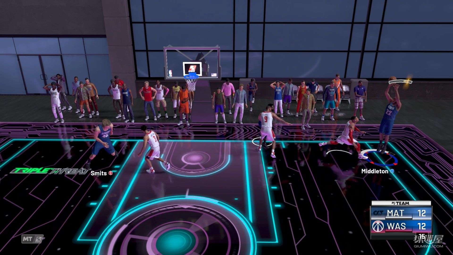 游戏中的球场当电脑壁纸也是不错的吧