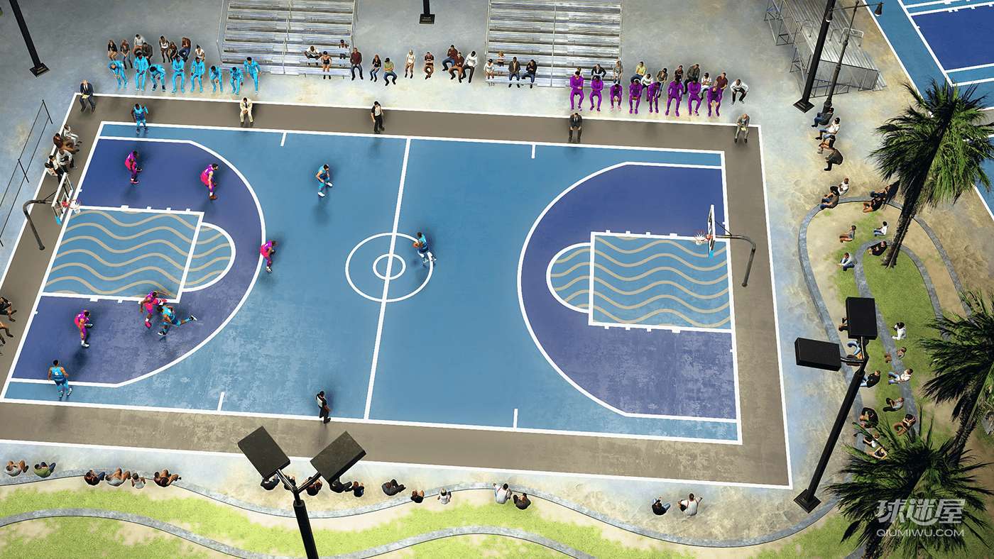 游戏中的球场当电脑壁纸也是不错的吧