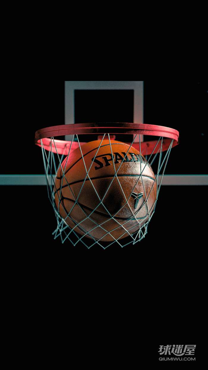 篮球的魅力，球场上的篮球超清手机壁纸