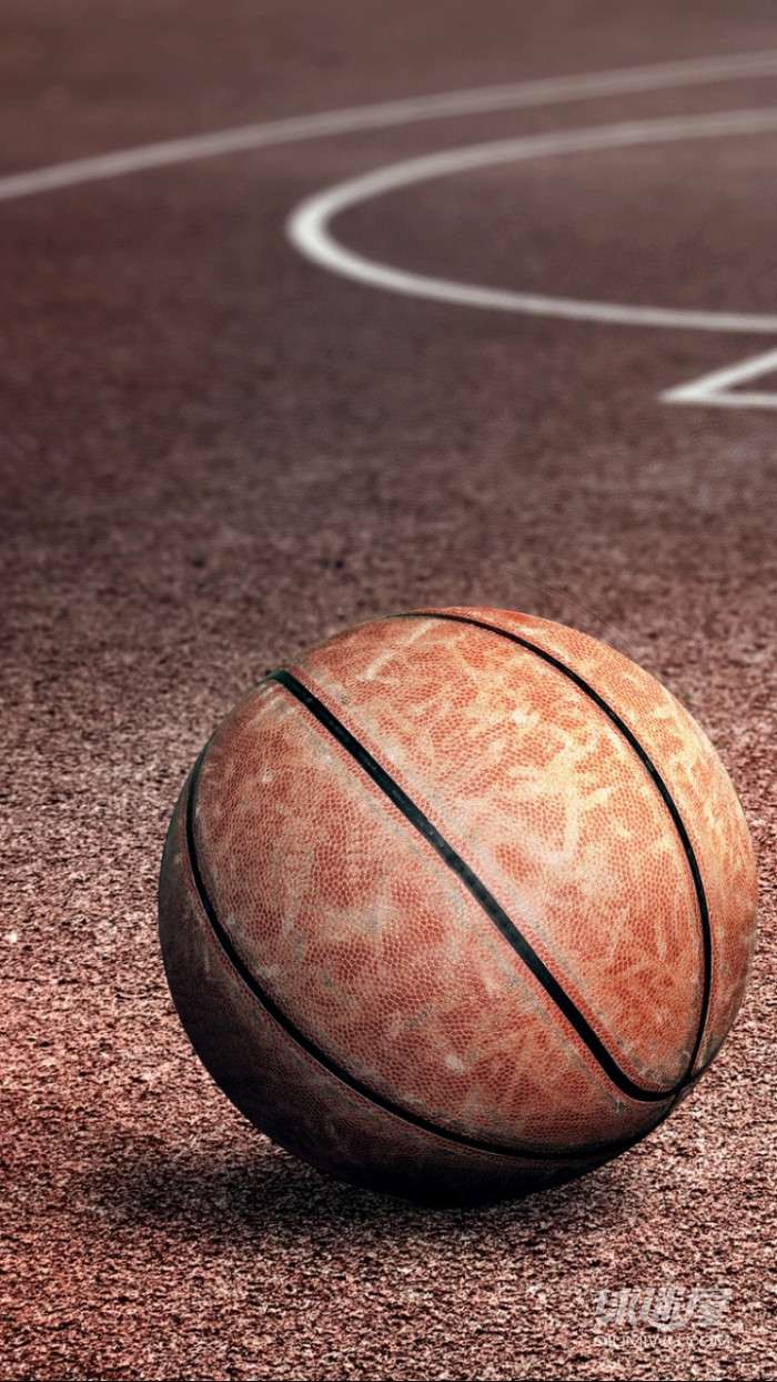 篮球的魅力，球场上的篮球超清手机壁纸