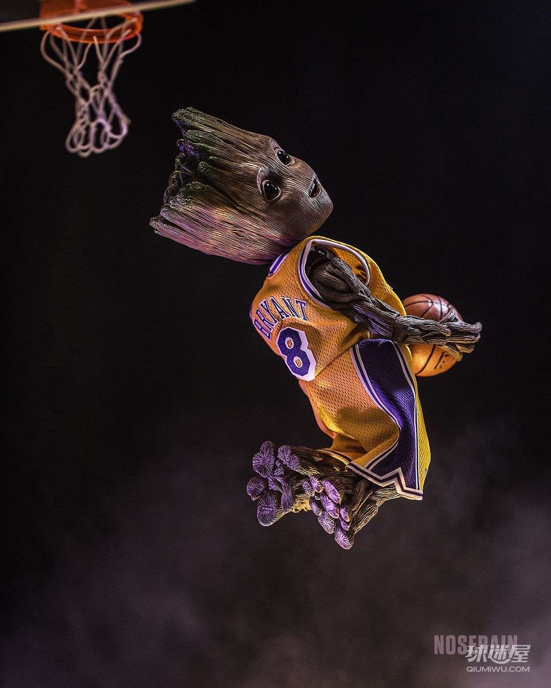 属于格鲁特的“NBA”超清手机壁纸