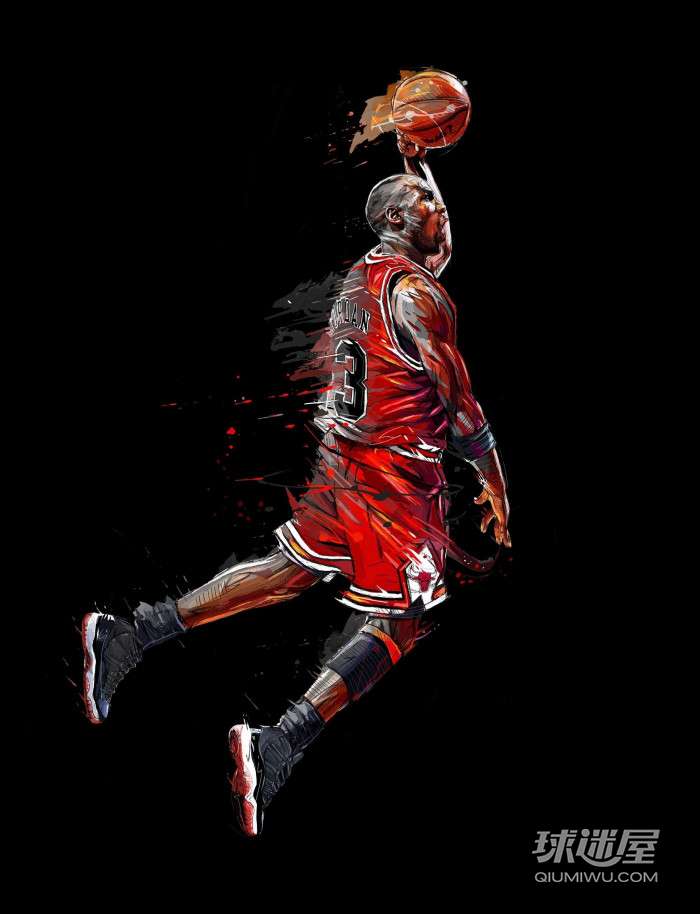 关于篮球画画表达出来的手机壁纸4