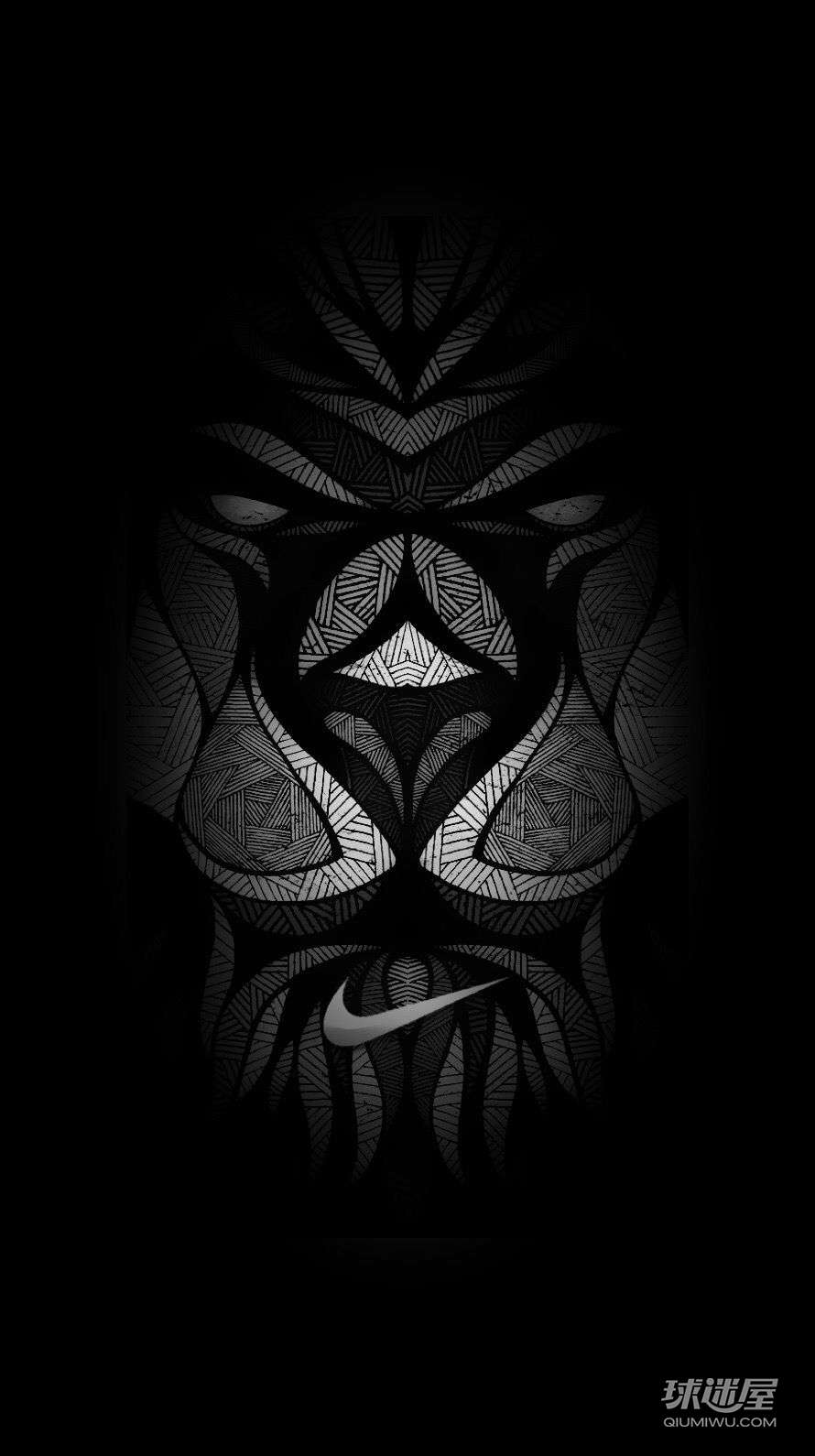 詹姆斯黑白超清手机壁纸