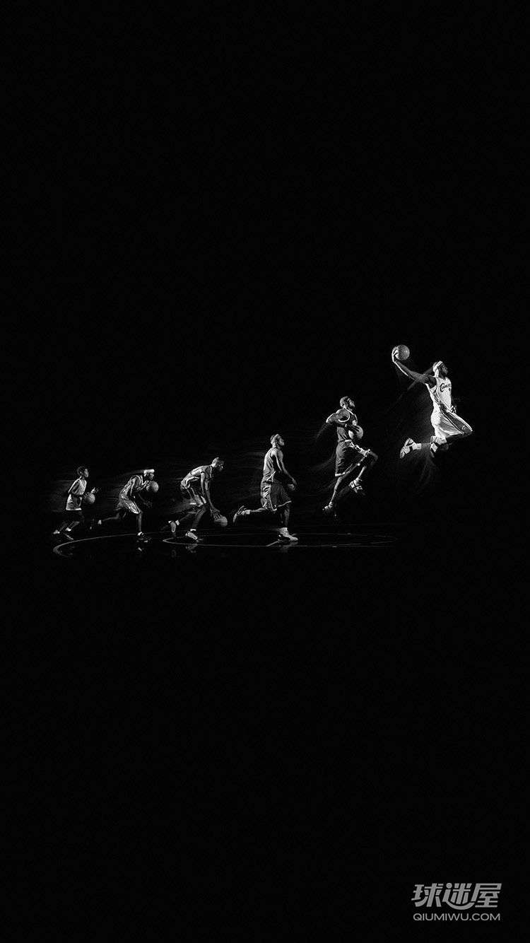 詹姆斯黑白超清手机壁纸