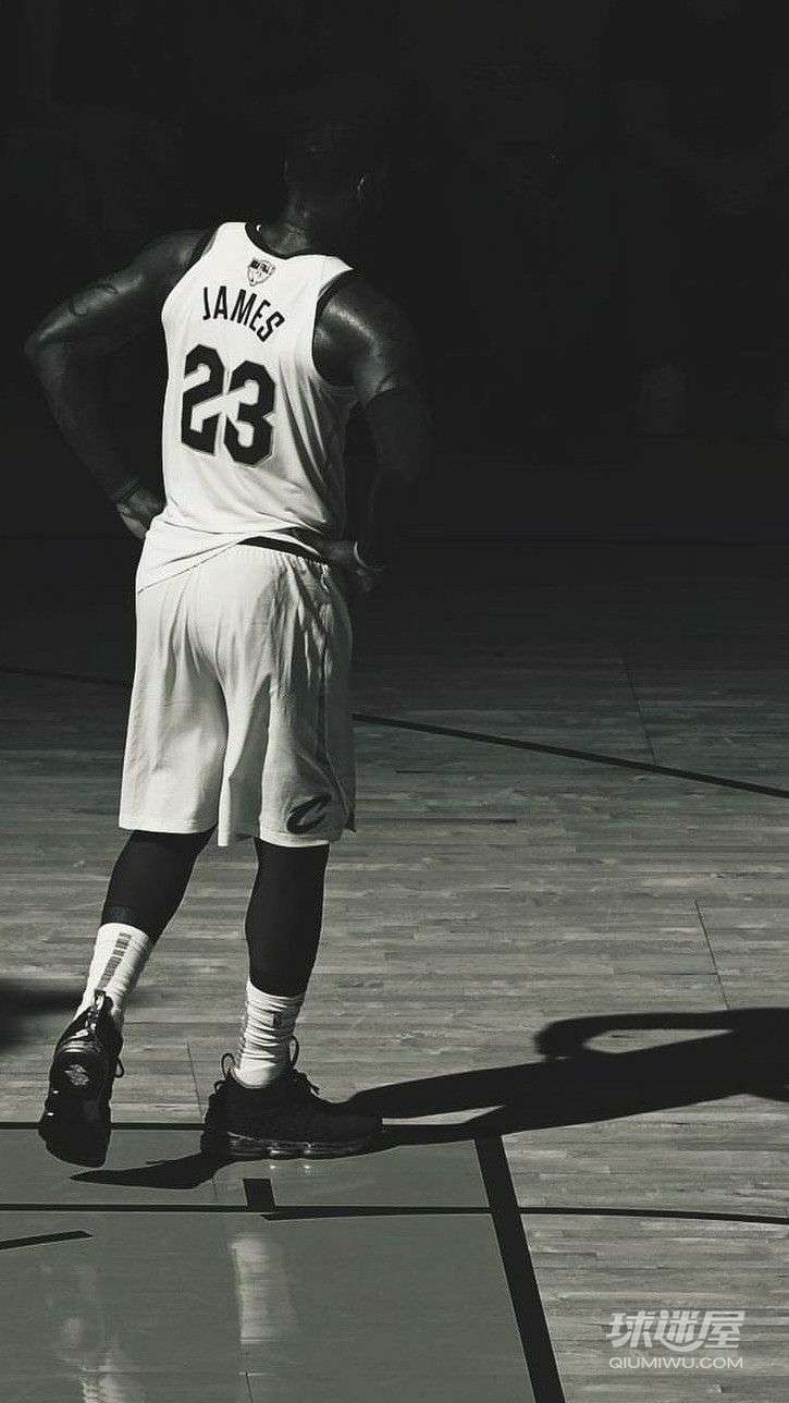 詹姆斯黑白超清手机壁纸