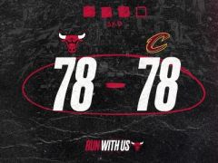 三节战报：塞克斯顿20+2+3怀特17+5+4，双方以78-78战平