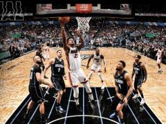 罗斯25+2，武切维奇20+11，魔术主场105-85击败热火