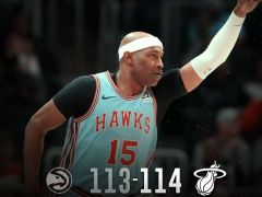 热火VS老鹰：卡特飚中7记三分砍21分，这样的表演太久未见