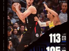 湖人VS快船：加里纳利15中9高效砍下23分6板