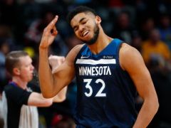 唐斯职业生涯常规赛得分超越乐福，升至森林狼队史得分榜第4位