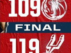 阿德24分东契奇38+7+8，马刺战胜独行侠