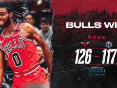 拉文32分比尔53分，公牛战胜奇才