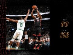 巴特勒37+6+4，热火客场93-112被凯尔特人击退