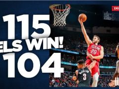 霍勒迪22分 莺歌21+7 安东尼10分 鹈鹕战胜开拓者