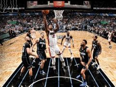 罗斯25+2，武切维奇20+11，魔术主场105-85击败热火