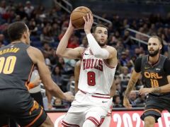 武切维奇21+7，罗斯26+4，魔术主场103-95击败公牛