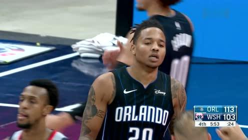 【NBA集锦】戈登投桃报李送助攻 富尔茨脚踩弹簧骑人上篮燃炸全场