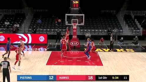 【NBA集锦】急速反击单机纵横 特雷杨闪电上篮一条龙