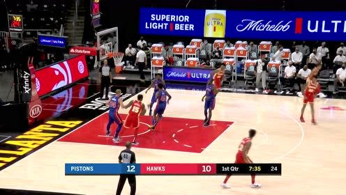 【NBA集锦】羽雕弓长翎箭  特雷杨不讲理三分极速命中