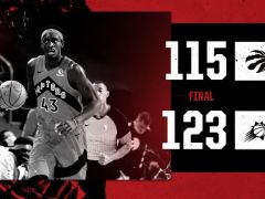 NBA常规赛：布克24+6，太阳力克猛龙