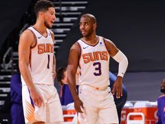 NBA常规赛：克劳德三节21分，太阳96-87领先猛龙
