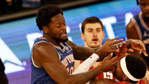 【NBA集锦】兰德尔vs掘金集锦 29+10+5撞开防守强势扣篮