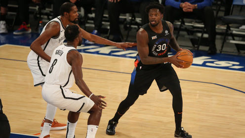 【NBA集锦】兰德尔vs篮网集锦 空砍全场最高30分遗憾输球