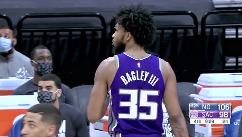 【NBA集锦】几乎亲吻篮筐 锡安超强滞空拉杆尽展天赋