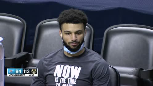 【NBA录像回放 原声】雷霆vs掘金第4节英文原声回放