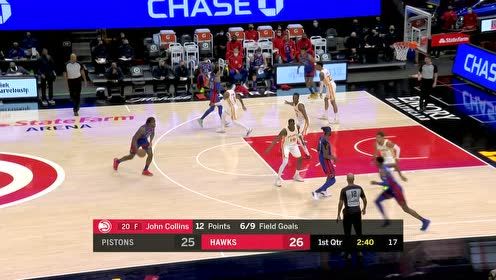 【NBA集锦】罗斯追身遮天大帽盖掉特雷杨 科林斯人缝跳投自信续弦