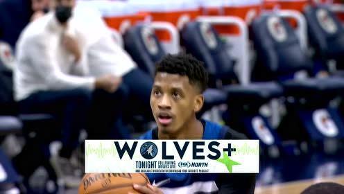 【NBA集锦】拉塞尔夺命三分+助攻暴扣 率领森林狼打出16-0高潮