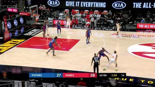 【NBA集锦】关键时刻还得看他 罗斯攻防转换突破得手追平比分