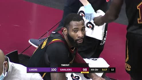 【NBA录像回放 原声】湖人vs骑士第4节 英文原声回放