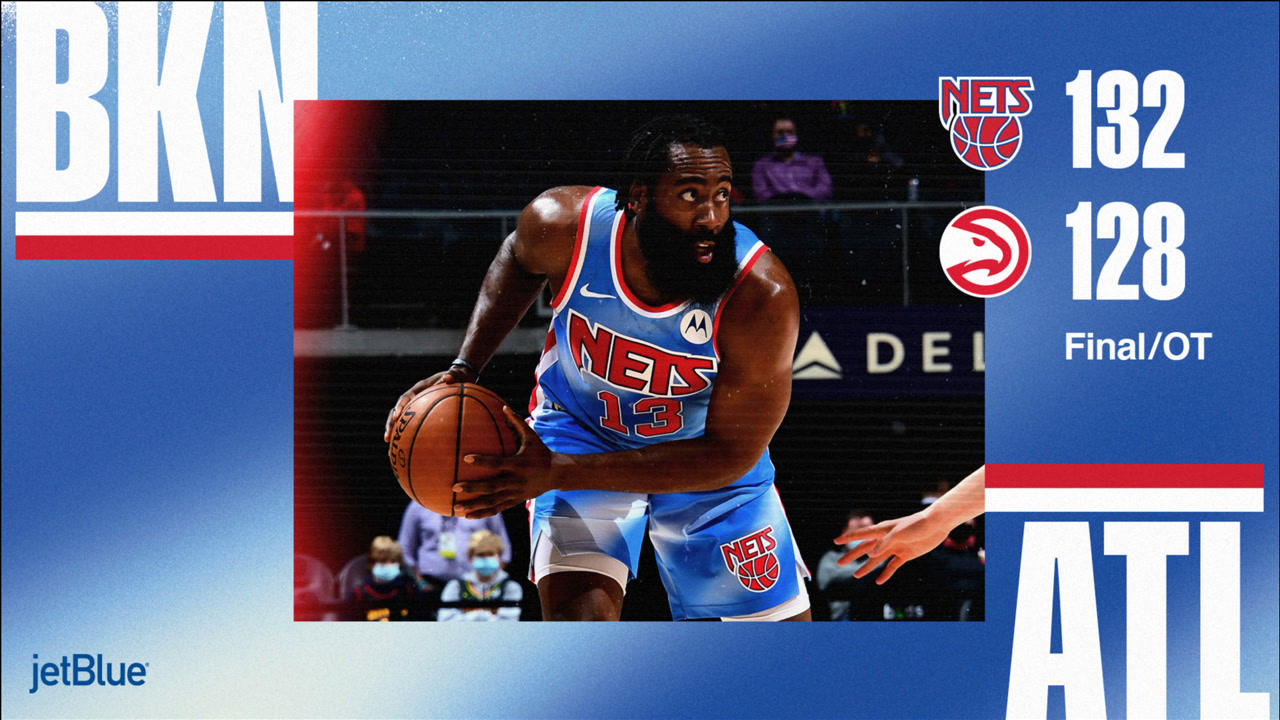 【NBA集锦】合体后最强一战！篮网三巨头轰89分，轮流接管比赛打爆对手