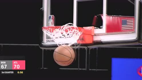 【NBA集锦】不碰瓷照样进！特雷杨迎射欧文三分入网