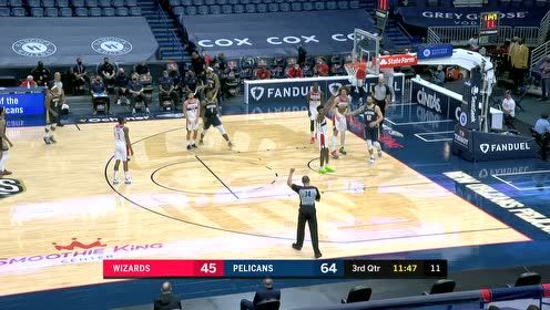 【NBA集锦】身高臂长无人挡 锡安独挑内线予取予求