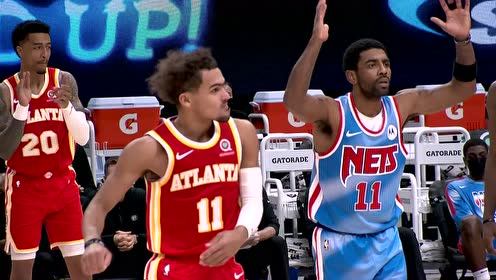 【NBA集锦】在哈登面前表演绝活？特雷杨三分造犯规欧文不慎中招