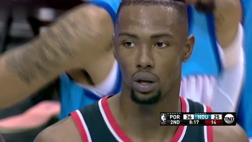 【NBA集锦】特伦特假投真传吸引火力 安东尼顺势干拔重扣不负所期